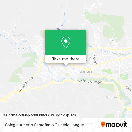 Colegio Alberto Santofimio Caicedo map