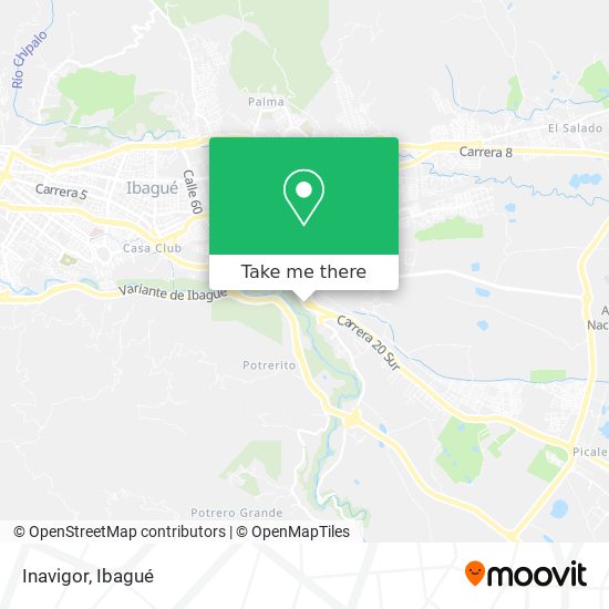 Mapa de Inavigor