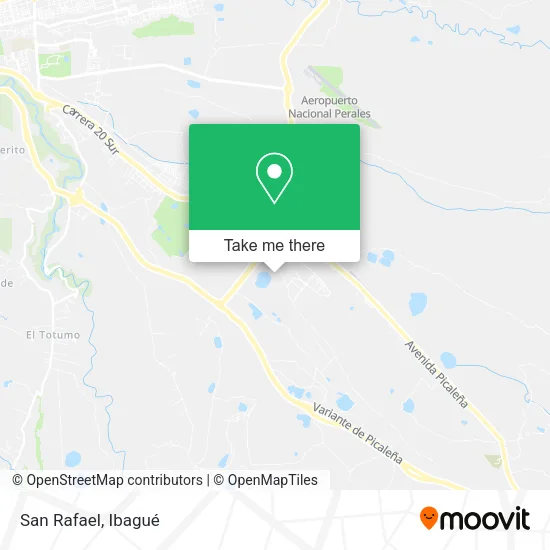 Mapa de San Rafael