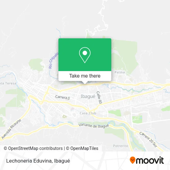 Mapa de Lechoneria Eduvina