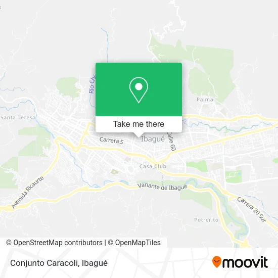 Mapa de Conjunto Caracoli