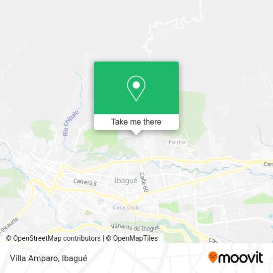 Mapa de Villa Amparo
