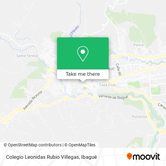 Colegio Leonidas Rubio Villegas map