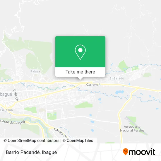 Mapa de Barrio Pacandé