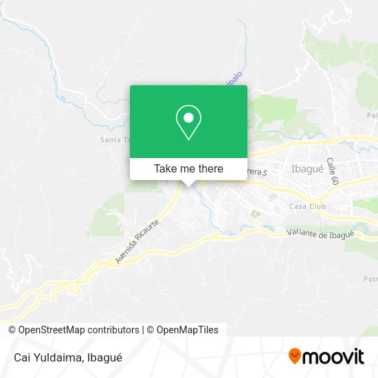 Mapa de Cai Yuldaima