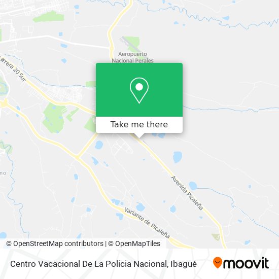 Centro Vacacional De La Policia Nacional map
