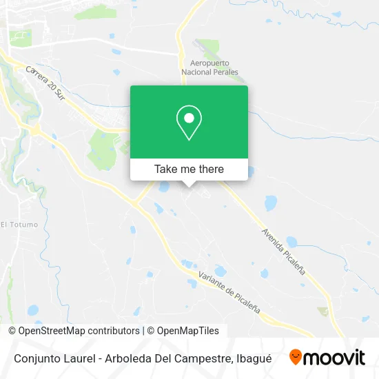 Mapa de Conjunto Laurel - Arboleda Del Campestre