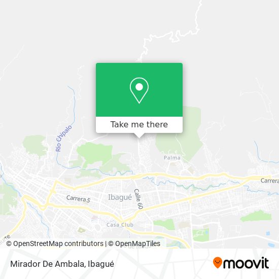 Mirador De Ambala map