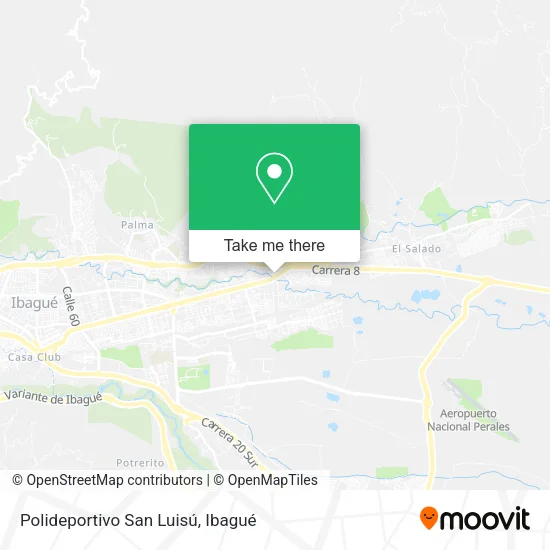 Mapa de Polideportivo San Luisú