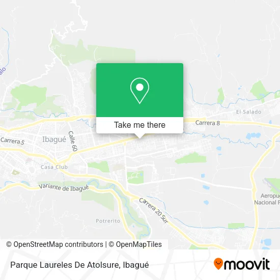Mapa de Parque Laureles De Atolsure