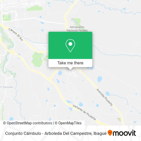 Mapa de Conjunto Cámbulo - Arboleda Del Campestre
