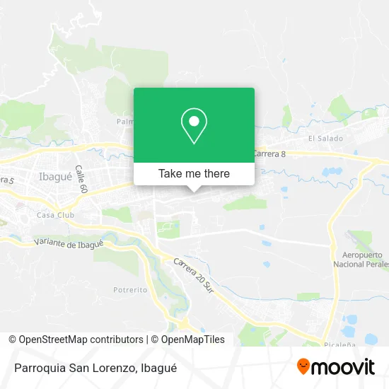 Mapa de Parroquia San Lorenzo