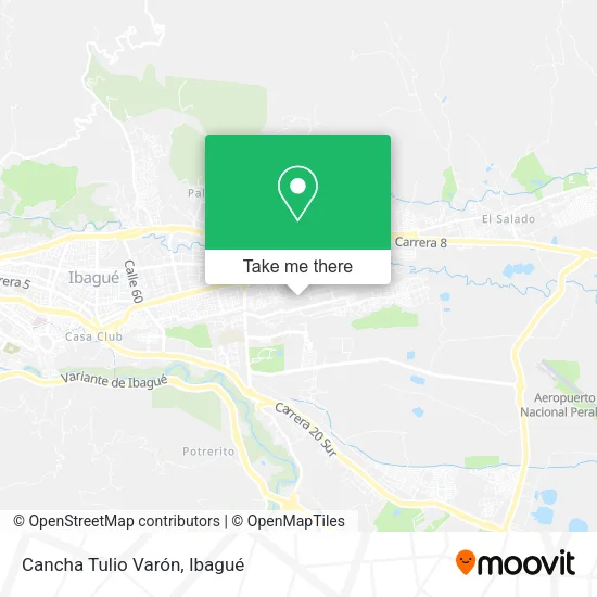 Mapa de Cancha Tulio Varón