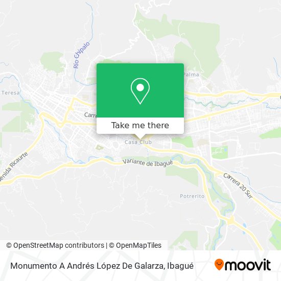 Monumento A Andrés López De Galarza map
