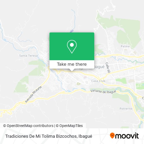 Mapa de Tradiciones De Mi Tolima Bizcochos