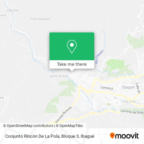 Mapa de Conjunto Rincón De La Pola, Bloque 3
