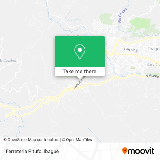 Mapa de Ferreteria Pitufo