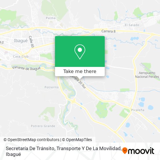 Secretaría De Tránsito, Transporte Y De La Movilidad map