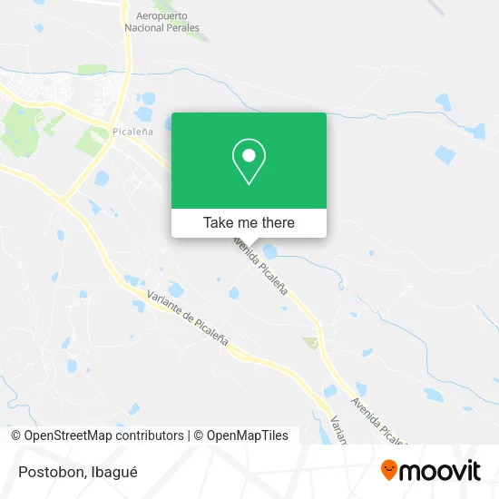 Mapa de Postobon