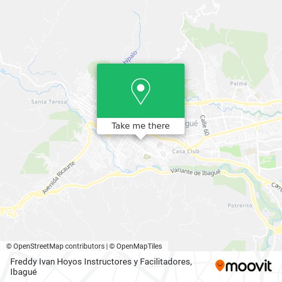 Mapa de Freddy Ivan Hoyos Instructores y Facilitadores