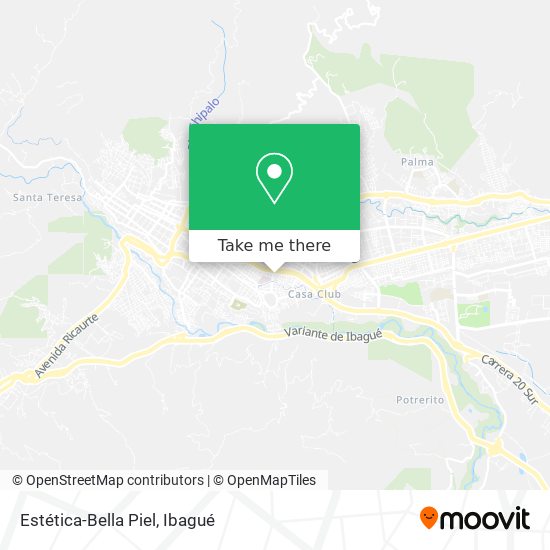 Estética-Bella Piel map