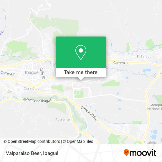 Mapa de Valparaiso Beer