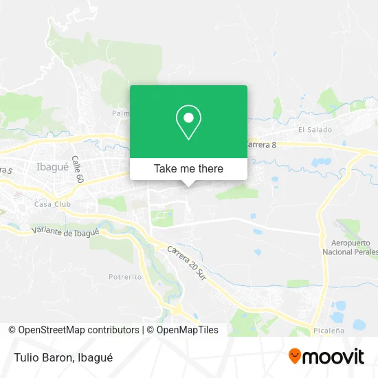 Mapa de Tulio Baron