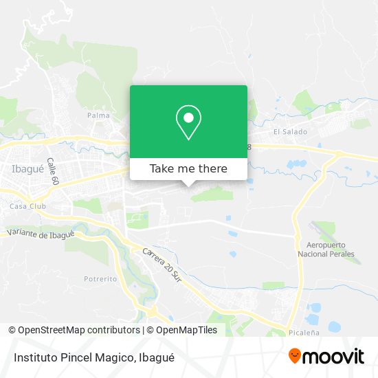 Instituto Pincel Magico map