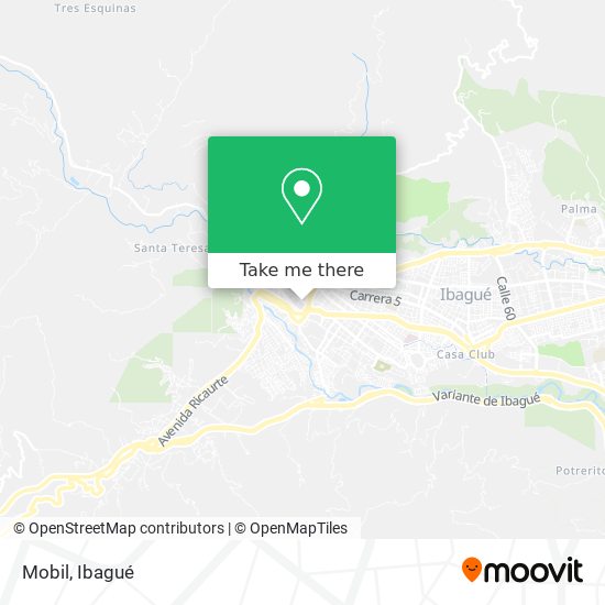 Mobil map