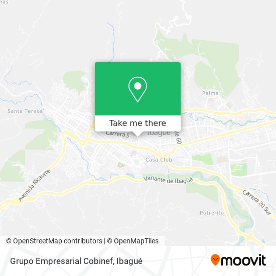 Grupo Empresarial Cobinef map