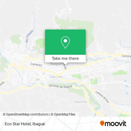Eco Star Hotel map