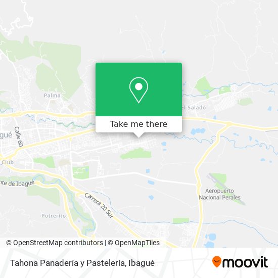 Tahona Panadería y Pastelería map