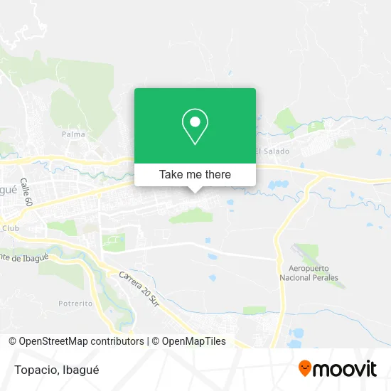 Mapa de Topacio