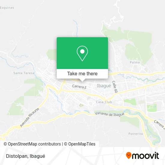 Mapa de Distolpan