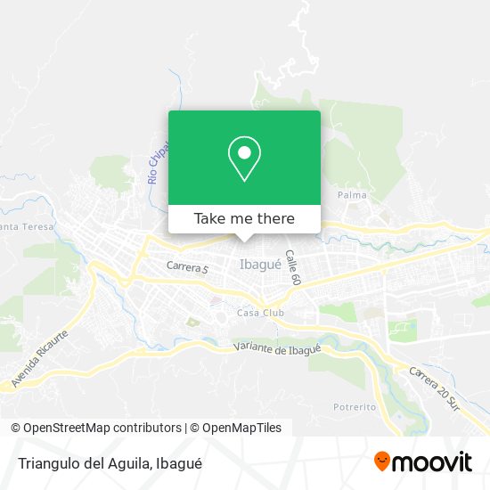 Triangulo del Aguila map