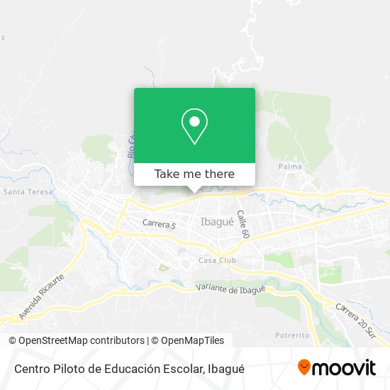 Centro Piloto de Educación Escolar map