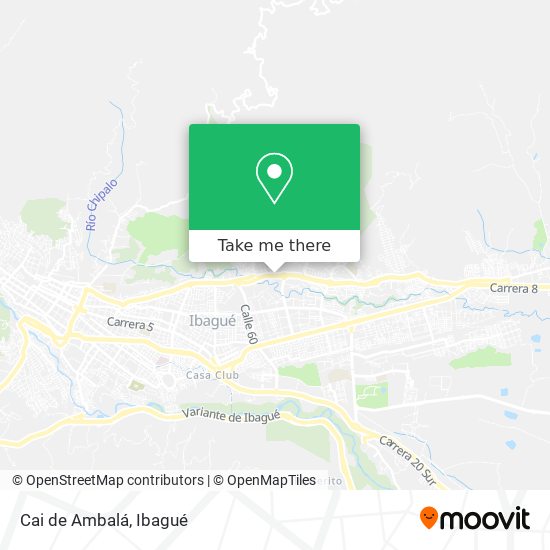 Cai de Ambalá map