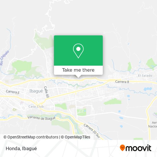 Mapa de Honda