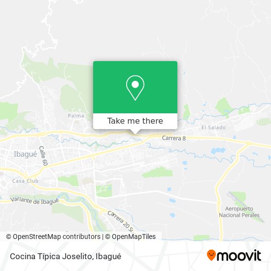 Cocina Típica Joselito map