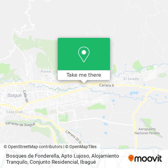 Bosques de Fonderella, Apto Lujoso, Alojamiento Tranquilo, Conjunto Residencial map