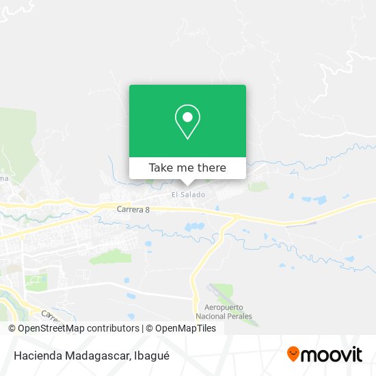 Hacienda Madagascar map