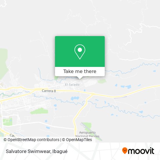 Mapa de Salvatore Swimwear
