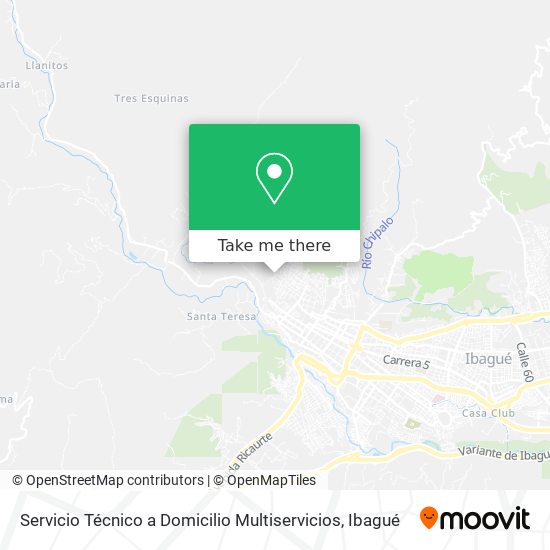 Servicio Técnico a Domicilio Multiservicios map