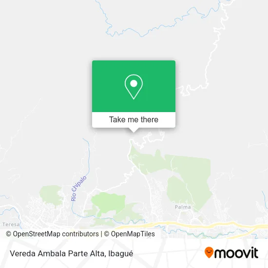 Vereda Ambala Parte Alta map