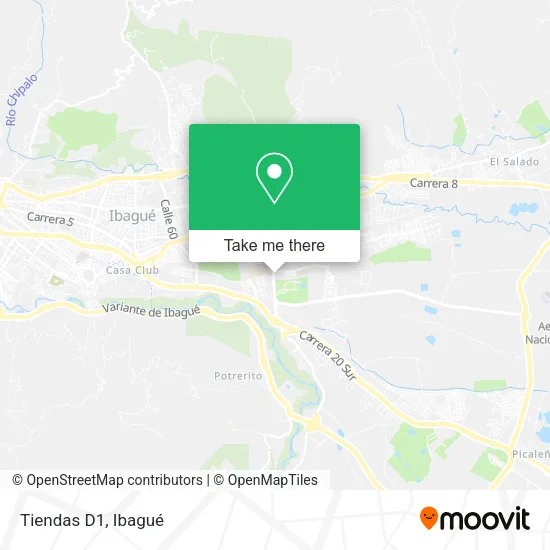 Mapa de Tiendas D1