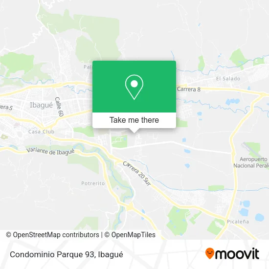 Mapa de Condominio Parque 93