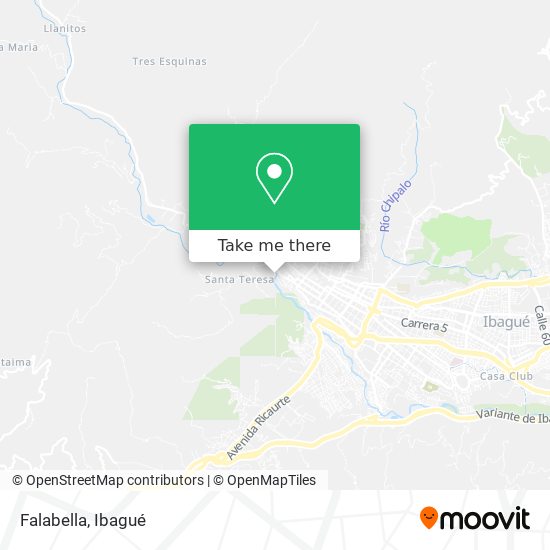 Falabella map