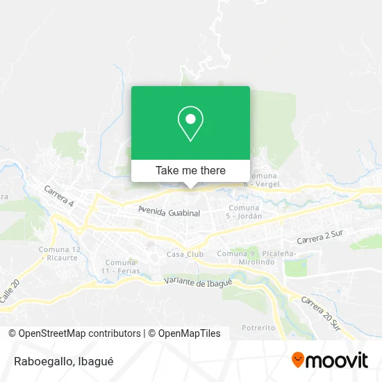 Raboegallo map