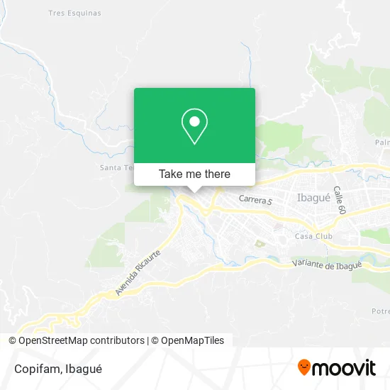 Mapa de Copifam