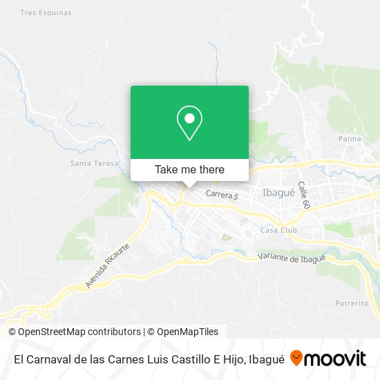 El Carnaval de las Carnes Luis Castillo E Hijo map